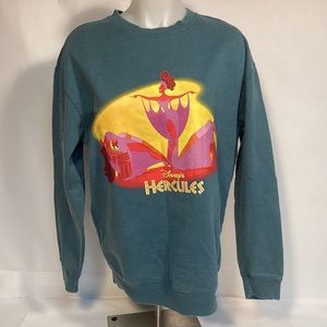 Hercules the Muses Disney women’s crewneck sweatshirt size medium